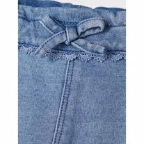 NAME IT Denim Flæse Sweatpants Bibi Medium Blue